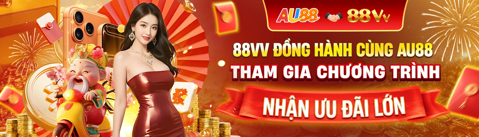 Các chuyên mục game trực tuyến trên giao diện tiếng Việt của 88VV